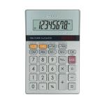 Sharp Desktop Calculator 8 Digit 4 Key Memory Battery/Solar Power 102x15x148mm Silver Ref EL330ERB 4057955