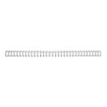GBC Binding Wire Elements 34 Loop for 125 Sheets 14mm A4 Silver Ref RG810997U [Pack 100] 4058380