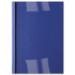 GBC Thermal Binding Covers 3mm Front PVC Clear Back Leathergrain A4 Royal Blue Ref IB451010 [Pack 100] 4058604