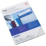 GBC PolyCovers ClearView Binding Covers Polypropylene 300 micron A4 Frosted Ref IB386848 [Pack 100] 4058615