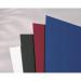 GBC Binding Covers Textured Linen Look 250gsm A4 Blue Ref CE050029 [Pack 100] 4058658