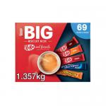 Nestle Big Chocolate Box Five Assorted Biscuit Bars Ref 12391006 [Pack 69] 4060185