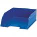 Leitz Letter Tray Plus Jumbo Deep Sided with 2 Label Positions Blue Ref 52330035 4061626