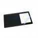 Durable Desk Mat with Transparent Overlay W530xD400mm Black Ref 7202/01 4062109