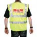 Fire Warden Vest High Visibility Yellow Vest Extra Large Ref WG30106 4065272