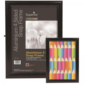 Snap Frame with Mounting Kit Aluminium with Anti-glare PVC
