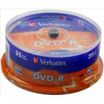 Verbatim DVD-R Spindle Ref 43522-1 [Pack 25] 4067555