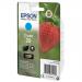 Epson 29 InkJet Cartridge Strawberry Page Life 180pp 3.2ml Cyan Ref C13T29824012 4068014