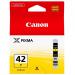 Canon CLI-42Y Inkjet Cartridge Page Life 284pp 13ml Yellow Ref 6387B001 4069400