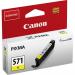 Canon CLI-571 InkJet Cartridge Page Life 161pp 7ml Yellow Ref 0388C001 4069428