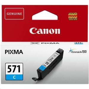 Click to view product details and reviews for Canon Cli 571 Inkjet Cartridge Page Life 173pp 7ml Cyan Ref 0386c001.