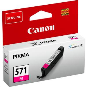 Canon CLI-571 InkJet Cartridge Page Life 182pp 7ml Magenta Ref