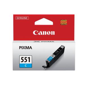 Click to view product details and reviews for Canon Cli 551c Inkjet Cartridge Page Life 298pp 7ml Cyan Ref 6509b001.