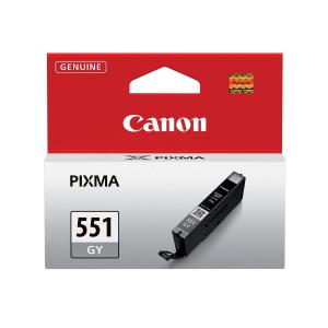 Click to view product details and reviews for Canon Cli 551gy Inkjet Cartridge Page Life 125pp 7ml Grey Ref 6512b001.