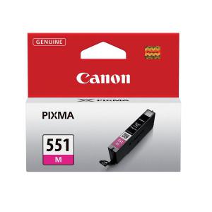 Canon CLI-551M Inkjet Cartridge Page Life 298pp 7ml Magenta Ref