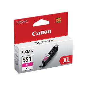 Canon CLI-551M XL Inkjet Cartridge 11ml Page Life 660pp Magenta Ref