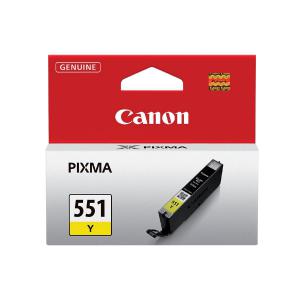 Click to view product details and reviews for Canon Cli 551y Inkjet Cartridge Page Life 330pp 7ml Yellow Ref.