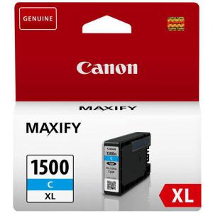 Canon PGI-1500XLC Inkjet Cartridge High Yield 12ml Page Life 1020pp
