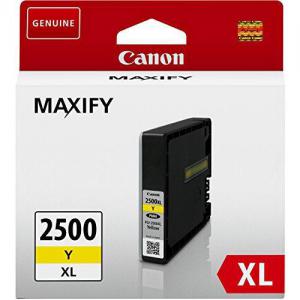Canon PGI-2500XLY Inkjet Cartridge High Yield 19.3ml Page Life 1520pp