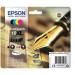 Epson 16XL InkjetCart Pen&Crossword HY Page Life 500pp Black 450pp C/M/Y 32.4ml Ref C13T16364012 [Pack 4] 4070368
