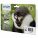 Epson T0895 InkjetCart Monkey Blk180pp 5.8mlCyan185ppMag185ppYell185pp 3.5ml Ref C13T08954010 [Pack 4] 4070876