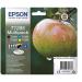 Epson T1295 InkCartApple L PageLife 380ppBlk/445ppCyan/330ppMag/545ppYell 7ml Ref C13T12954012 [Pack 4] 4070914