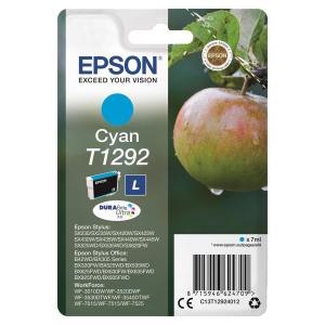 Click to view product details and reviews for Epson T1292 Inkjet Cartridge Apple L Page Life 445pp 7ml Cyan Ref.