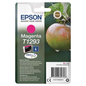 Click to view product details and reviews for Epson T1293 Inkjet Cartridge Apple L Page Life 330pp 7ml Magenta Ref.