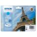 Epson T7022 Inkjet Cartridge Eiffel Tower XL Page Life 2000pp 21.3ml Cyan Ref C13T70224010 4071221