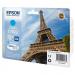 Epson T7022 Inkjet Cartridge Eiffel Tower XL Page Life 2000pp 21.3ml Cyan Ref C13T70224010 4071221