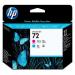 Hewlett Packard [HP] No.72 Inkjet Printhead Cyan & Magenta Ref C9383A 4072182