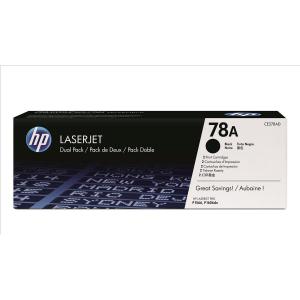 HP 78A Laser Toner Cartridge Page Life 2100pp Black Ref CE278AD Pack 2