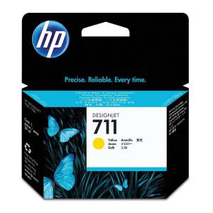 Hewlett Packard HP No.711 Inkjet Cartridge 29ml Yellow Ref CZ132A