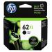 Hewlett Packard [HP] No.62XL Inkjet Cartridge 12ml Page Life 600pp Black Ref C2P05AE 4072900