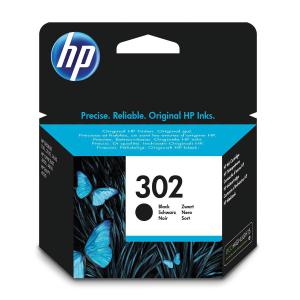 Hewlett Packard HP No.302 Inkjet Cartridge Page Life 190pp 3.5ml Black