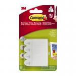 3M Command Picture Hanging Strips Adhesive Small White Ref 17202 [Pack 4] 4075364