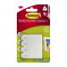 3M Command Picture Hanging Strips Adhesive Small White Ref 17202 [Pack 4] 4075364