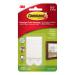 3M Command Picture Hanging Strips Adhesive Medium White Ref 17201 [Pack 4] 4075372