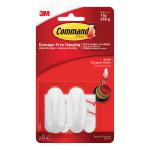 Command Oval Adhesive Hooks Small Ref 17082 [Pack 2] 4075393