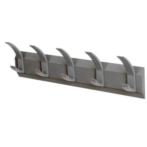 Image of Acorn Hat and Coat Wall Rack with Concealed Fixings 5 Hooks