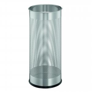 Image of Durable Umbrella Stand Tubular Steel Perforated 28.5 Litre Capacity