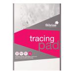 Silvine Tracing Pad Acid Free Paper 50gsm 50 Sheets A4 4076575