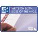 Oxford MyNotes Notebook Wirebound 90gsm Ruled Margin Perf Punched 4 Holes 200pp A4 Ref 100082373 [Pack 3] 4076649