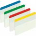 Post-it Index Filing Tabs Strong Flat 51x38mm Six Each of BluGreRedYel Ref 686F1 [Pack of 24 Tabs] 4076988