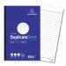 Challenge Duplicate Book Carbonless Ruled 100 Sets 297x195mm Ref 100080527 [Pack 3] 4077042