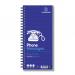 Challenge Telephone Message Book Wirebound Carbonless 320 Messages 305x141mm Ref 100080054 4077074