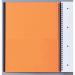 Oxford Int Active Book Poly Wbnd 80gsm Smart Ruled Perf Punched 10 Holes 160pp A5+ Ref 100104067 [Pack 5] 4077251