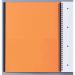 Oxford Int Active Book Poly Wbnd 80gsm Smart Ruled Perf Punched 10 Holes 160pp A5+ Ref 100104067 [Pack 5] 4077251