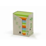 Post-it Notes Pad Recycled Tower Pack 76x127mm Pastel Rainbow Ref 655-1RPT [Pack 16] 4077354