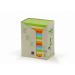 Post-it Notes Pad Recycled Tower Pack 76x127mm Pastel Rainbow Ref 655-1RPT [Pack 16] 4077354
